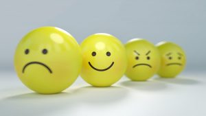 Smileys. Bild.